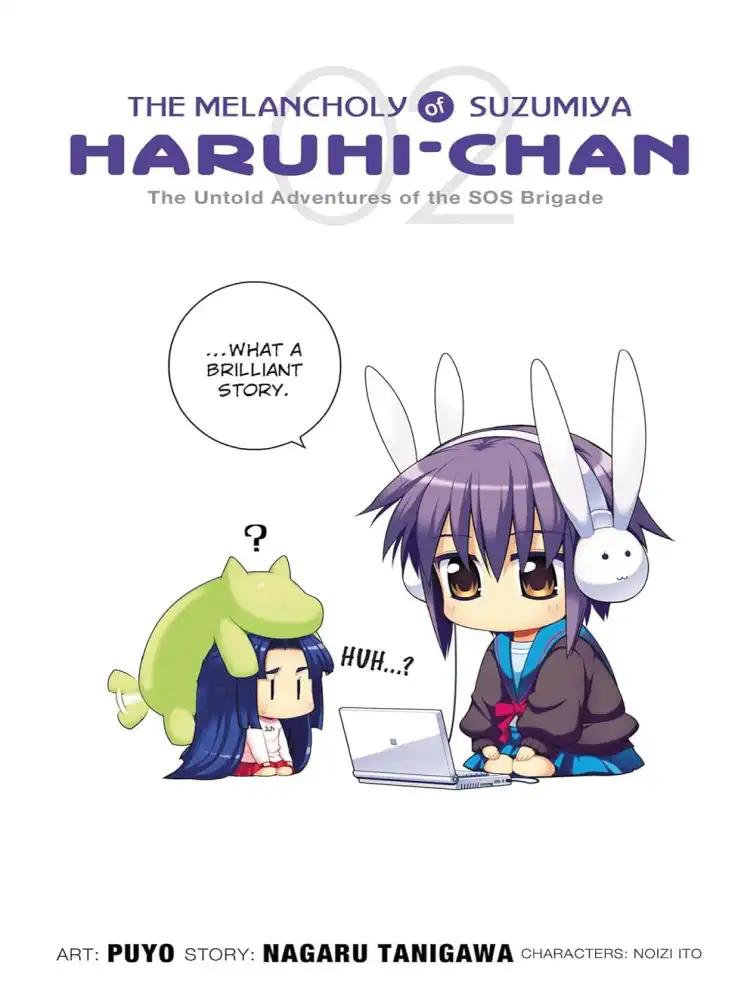 9780316089586 Haruhi Suzumiya: The Melancholy of Suzumiya Haruhi-Chan Volume 02