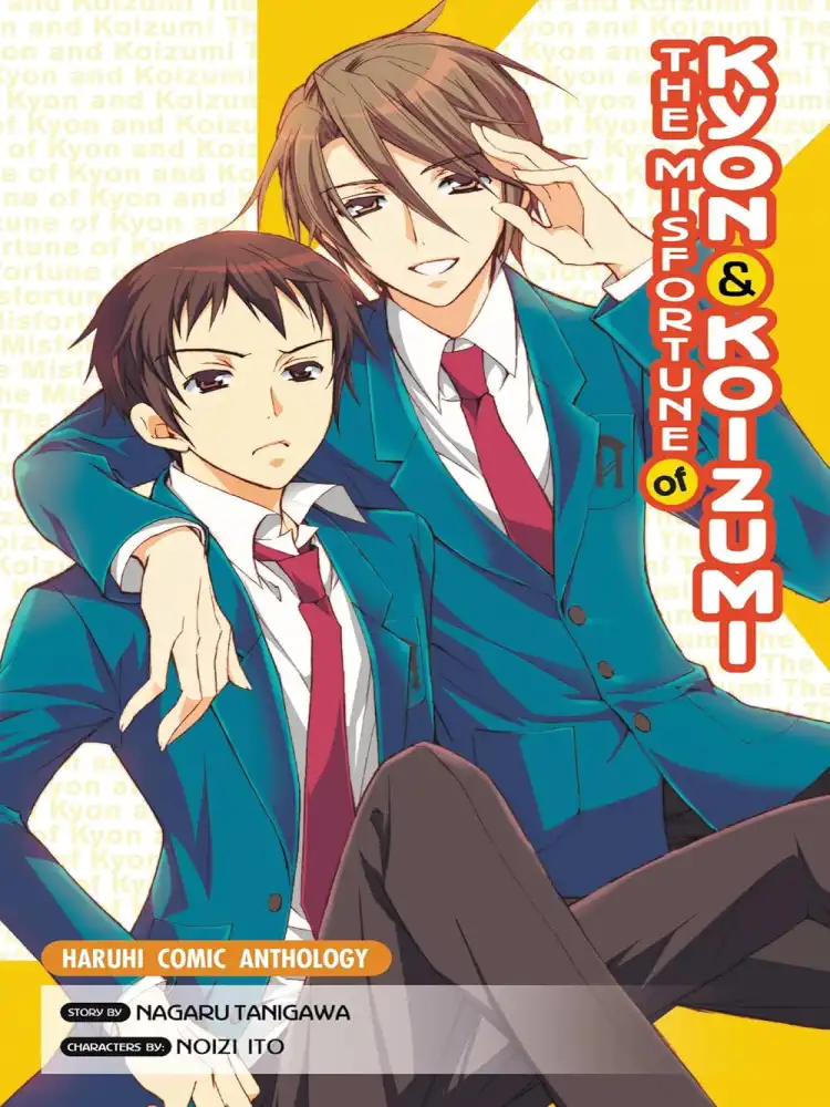 9780316228718 The Misfortune of Kyon & Koizumi