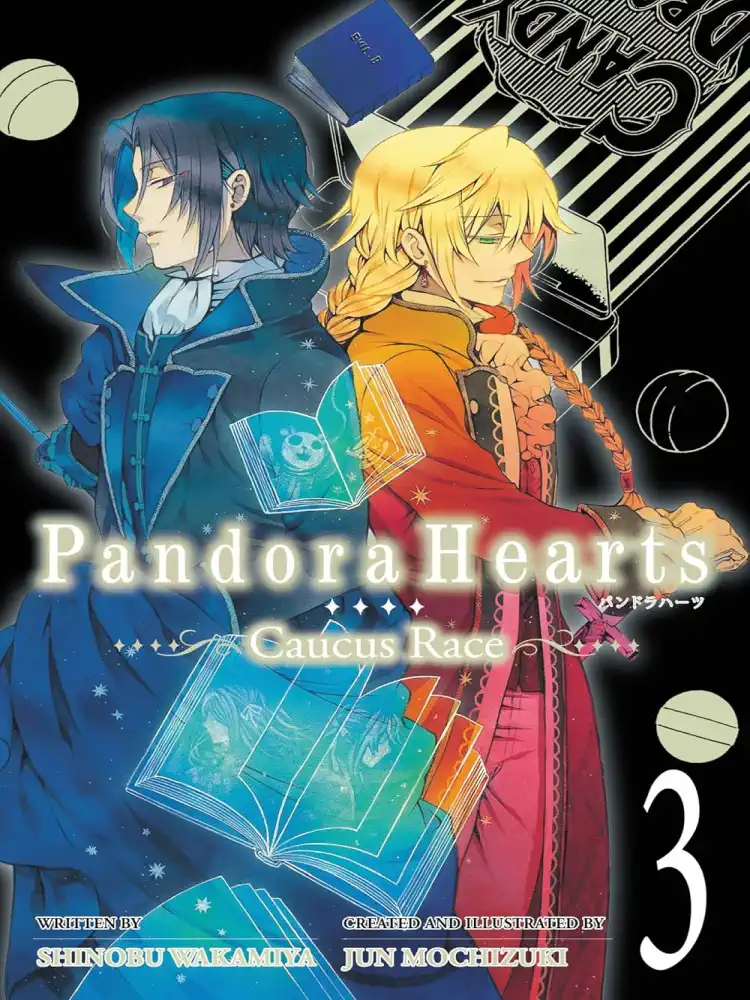 9780316304573 Pandorahearts Caucus Race (Light Novel) Volume 03
