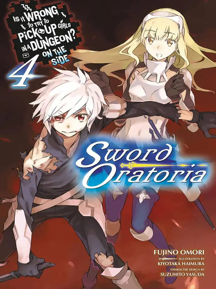 9780316318228 Is It Wrong to Try to Pick Up Girls in a Dungeon? On the Side: Sword Oratoria (Light Novel) Volume 04