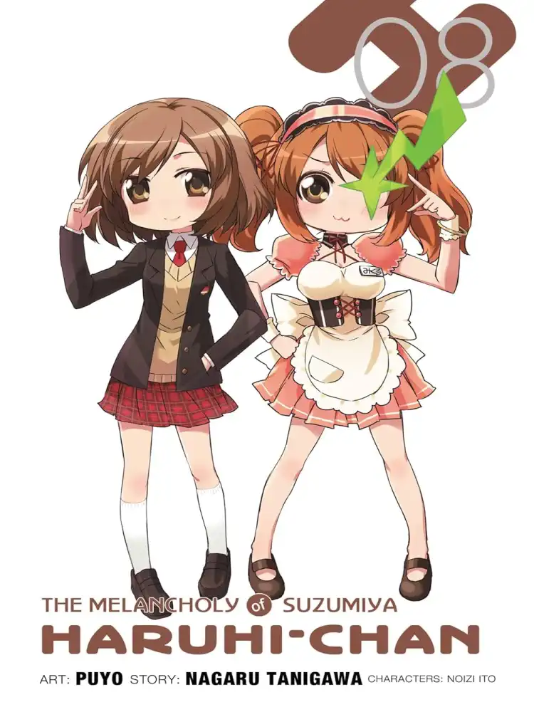 9780316336154 Haruhi Suzumiya: The Melancholy of Suzumiya Haruhi-Chan Volume 08