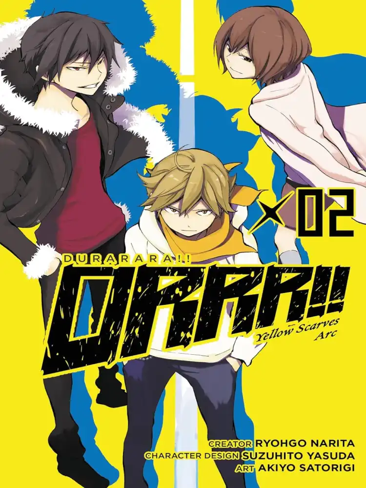 9780316337038 Durarara!! Yellow Scarves Arc Volume 02
