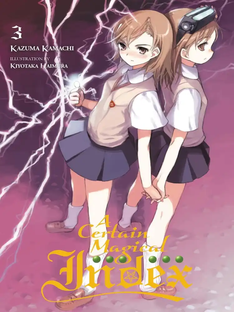 9780316340540 A Certain Magical Index (Light Novel) Volume 03