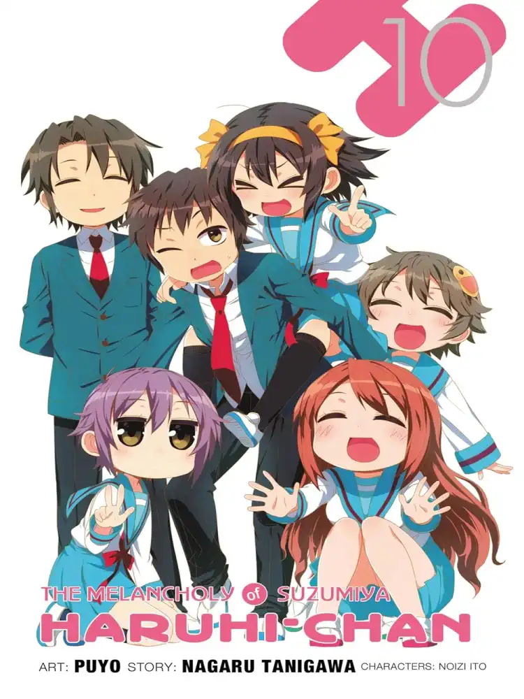 9780316351911 Haruhi Suzumiya: The Melancholy of Suzumiya Haruhi-Chan Volume 10