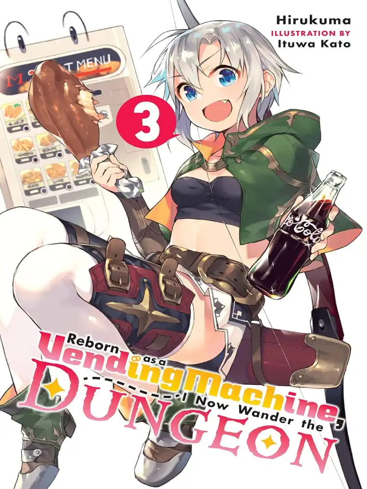 9780316479158 Reborn as a Vending Machine, I Now Wander the Dungeon (Light Novel) Volume 03