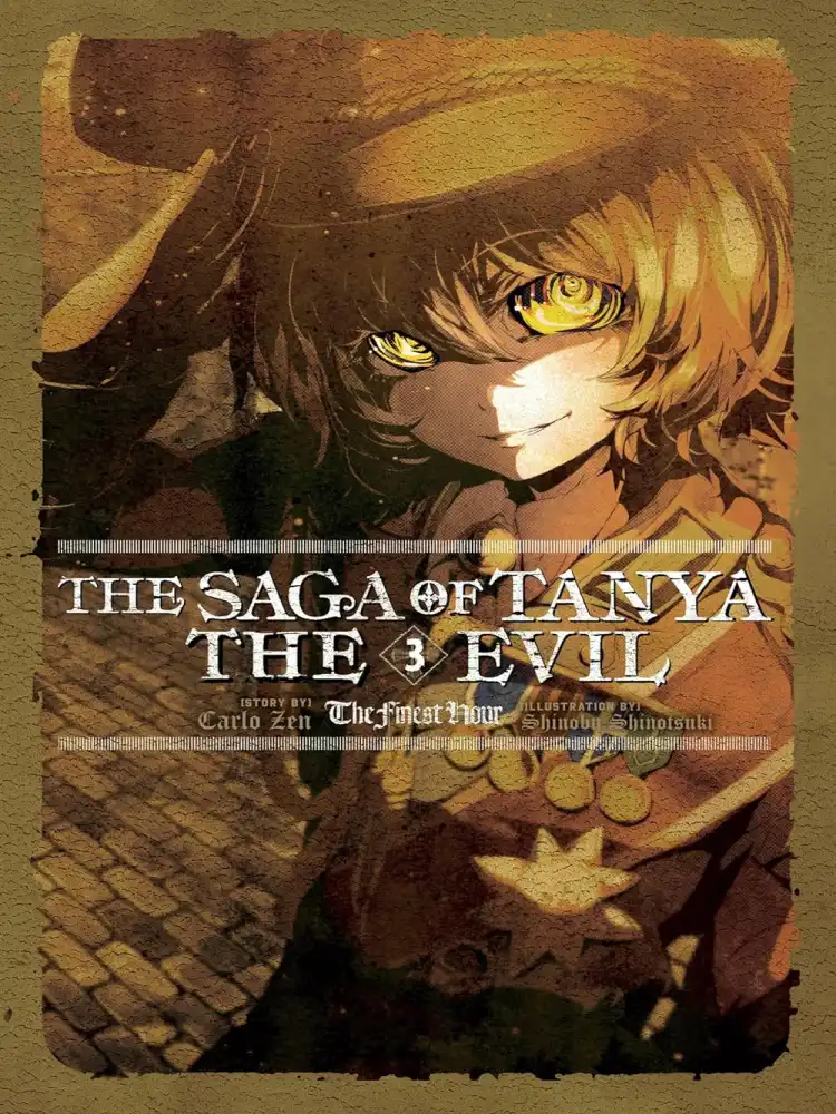 9780316512480 The Saga of Tanya the Evil (Light Novel) Volume 03