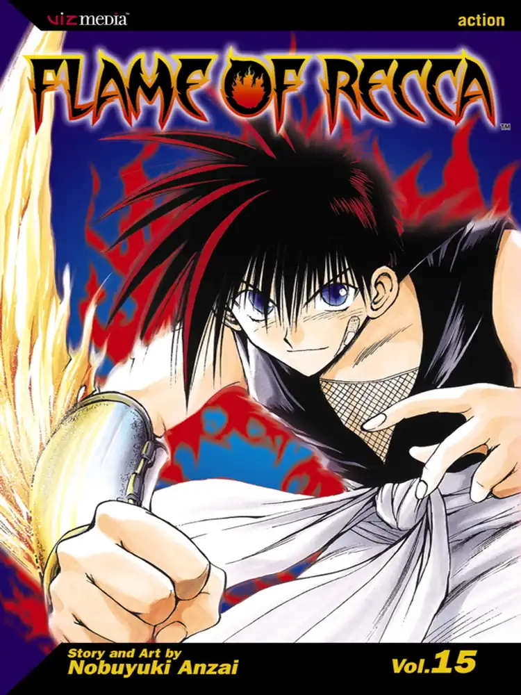9781421501314 Flame of Recca Volume 15