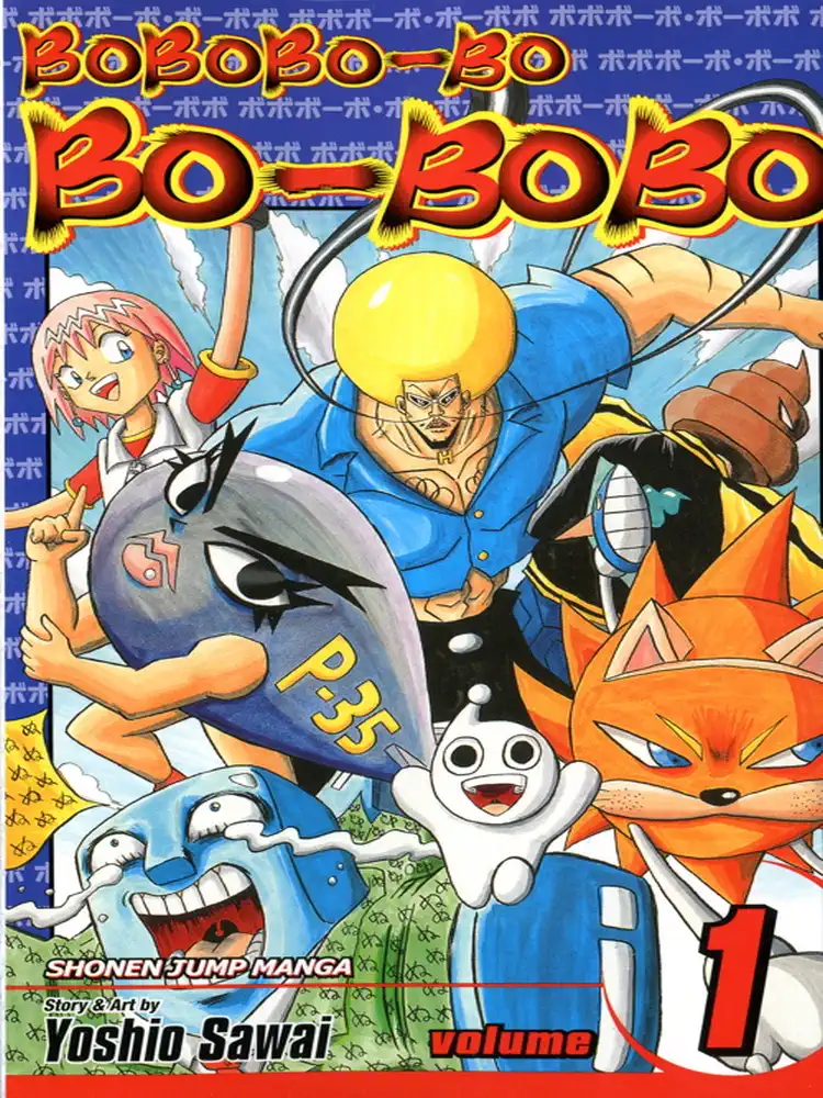 9781421502724 Bobobo-Bo Bo-Bobo Volume 01