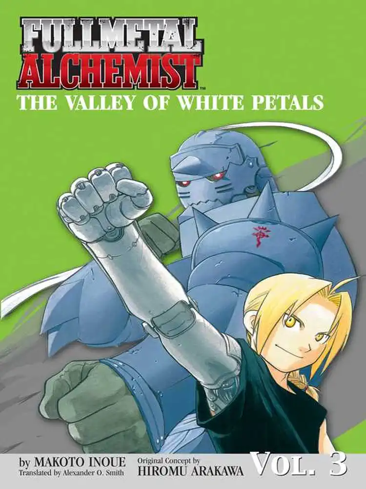 9781421504025 Fullmetal Alchemist: The Valley of the White Petals (OSI) (Light Novel) (1st Edition) Volume 03