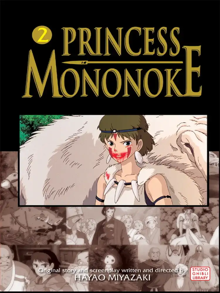 9781421505985 Princess Mononoke Film Comic Volume 02