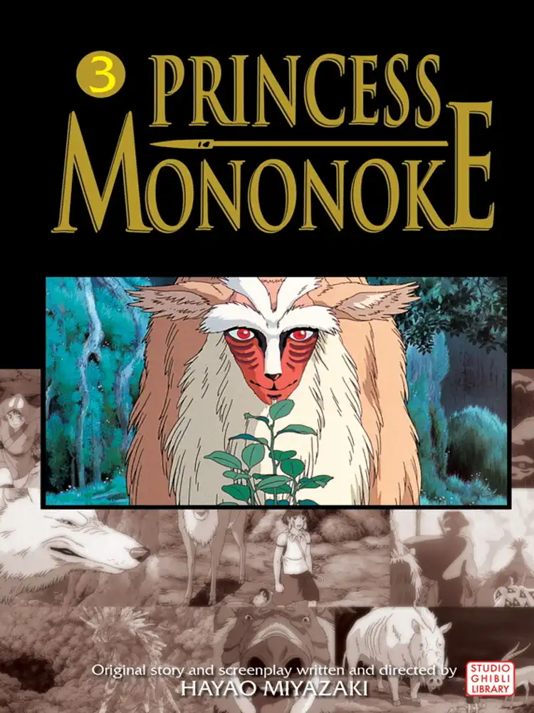 9781421505992 Princess Mononoke Film Comic Volume 03