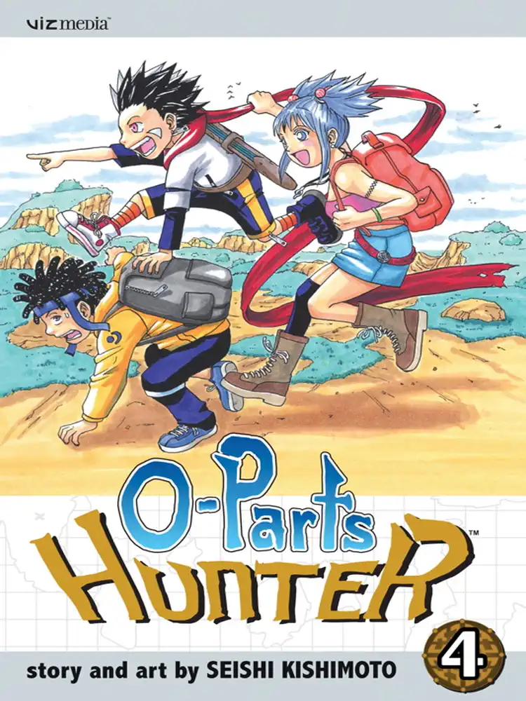 9781421508580 O-Parts Hunter Volume 04