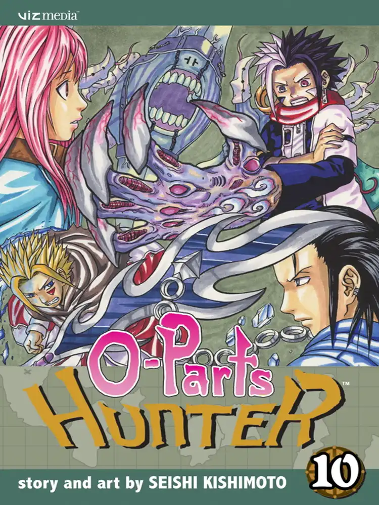 9781421518329 O-Parts Hunter Volume 10