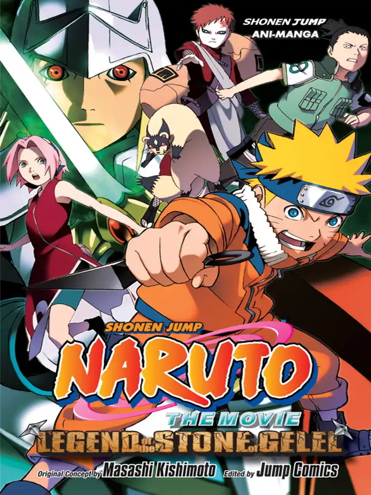 9781421519159 Naruto the Movie Ani-Manga: Legend of the Stone of Gelel Volume 02