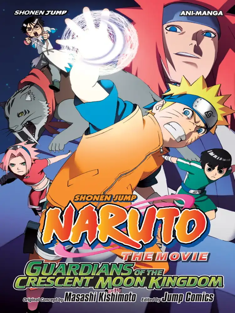 9781421519166 Naruto the Movie Ani-Manga: Guardians of the Crescent Moon Kingdom Volume 03