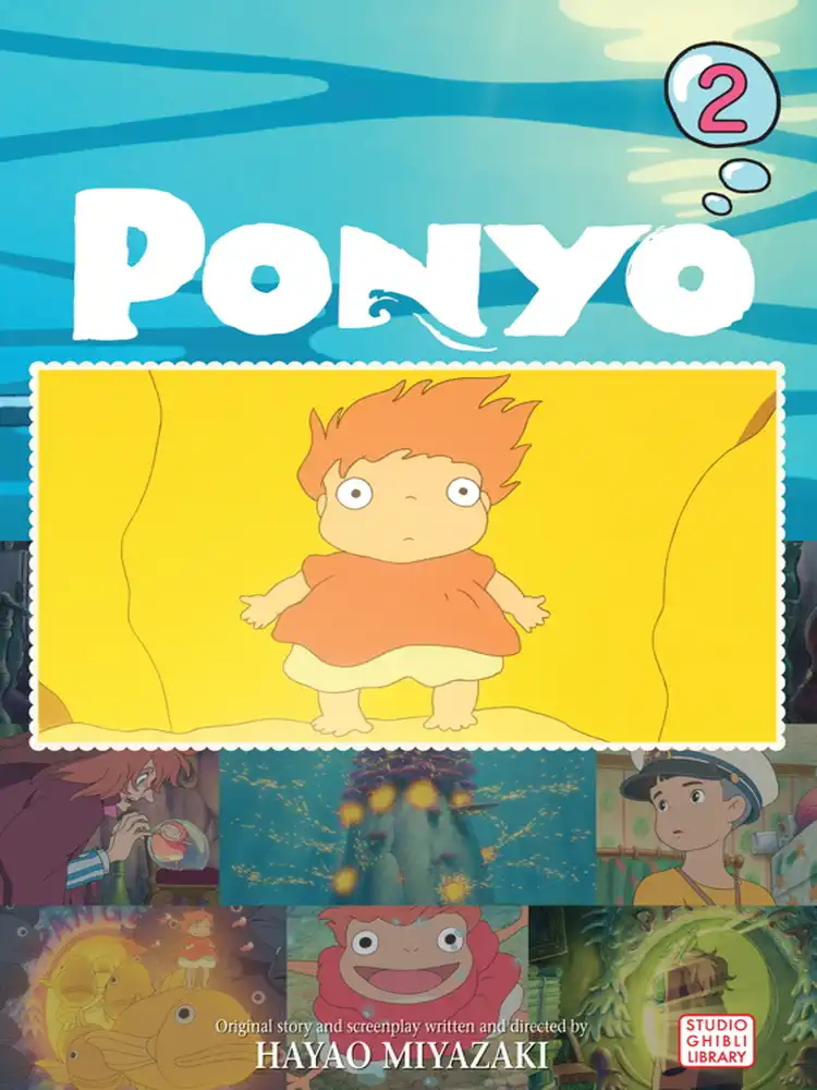 9781421530789 Ponyo Film Comic Volume 02