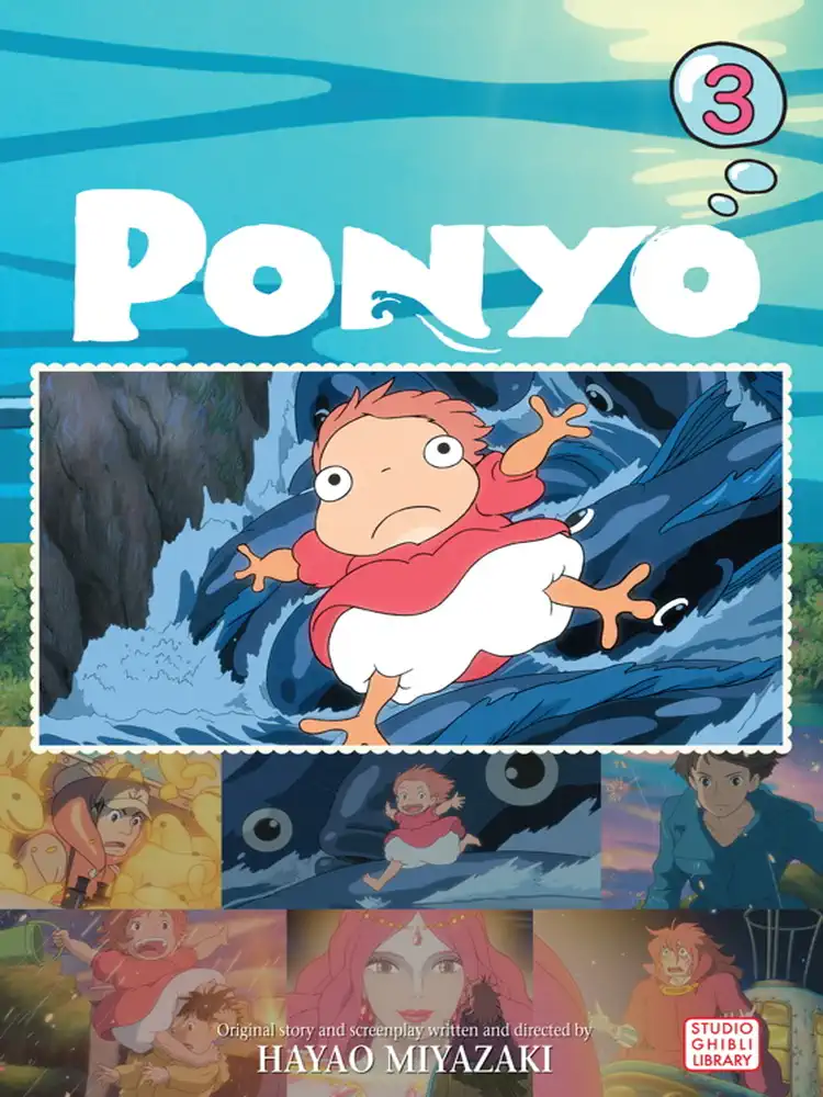 9781421530796 Ponyo Film Comic Volume 03