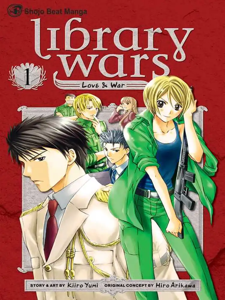 9781421534886 Library Wars: Love & War Volume 01