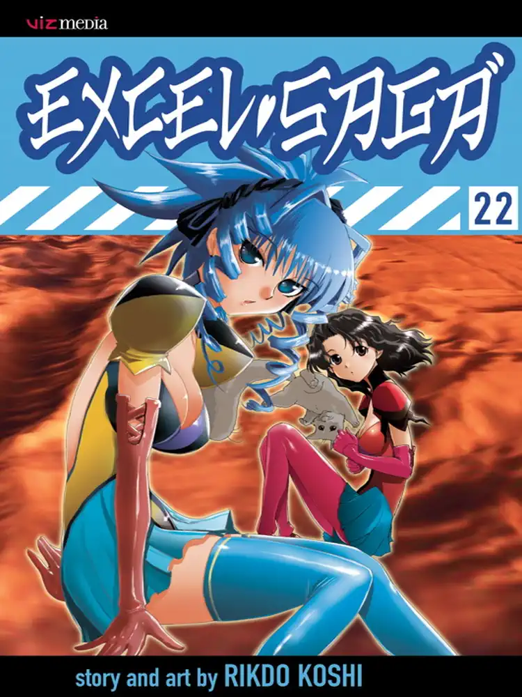 9781421535708 Excel Saga Volume 22