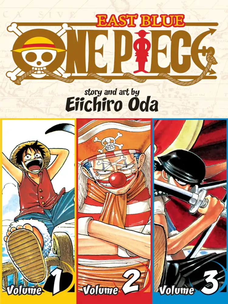One Piece 3-In-1 Omnibus Edition [01-02-03] Volume 01