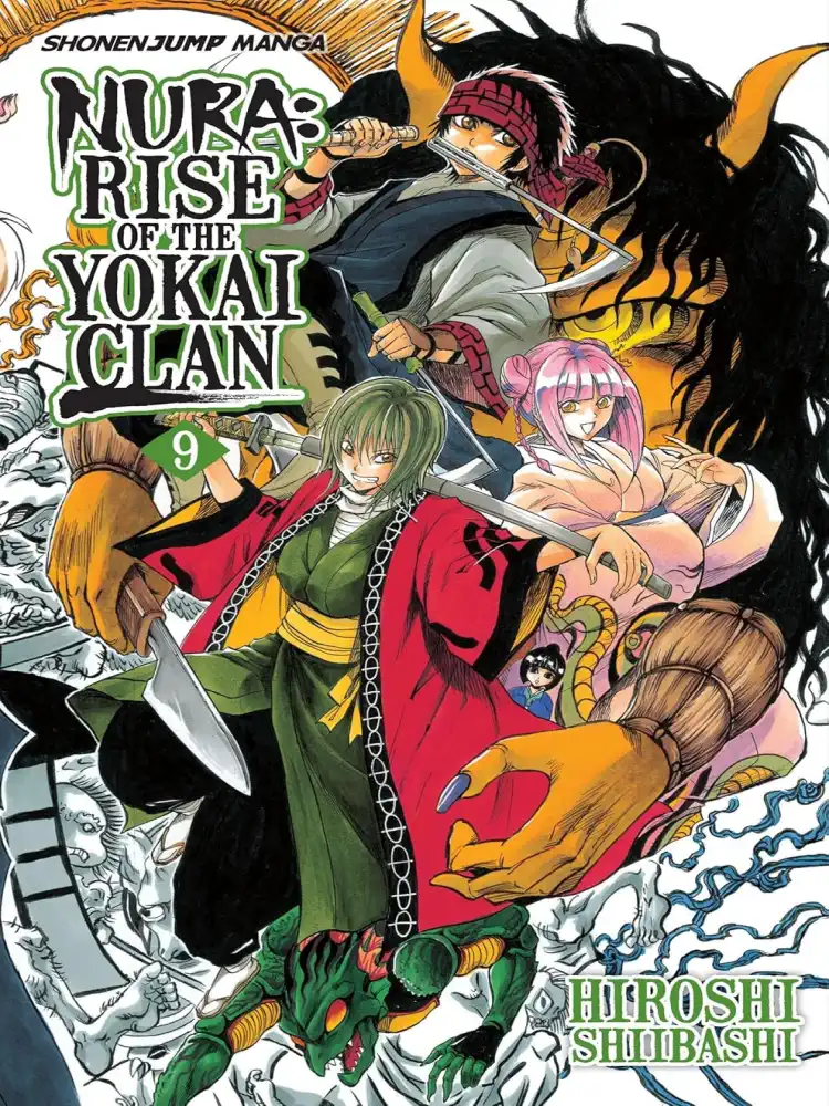 9781421538990 Nura: Rise of the Yokai Clan Volume 09