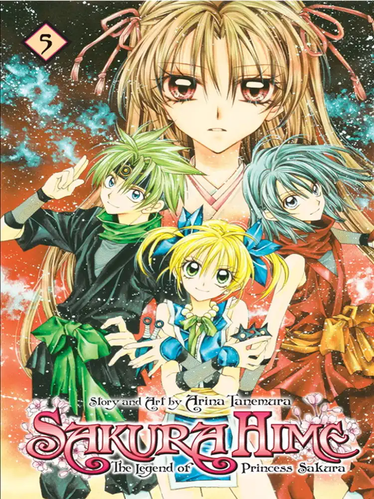 9781421539362 Sakura Hime: The Legend of Princess Sakura Volume 05