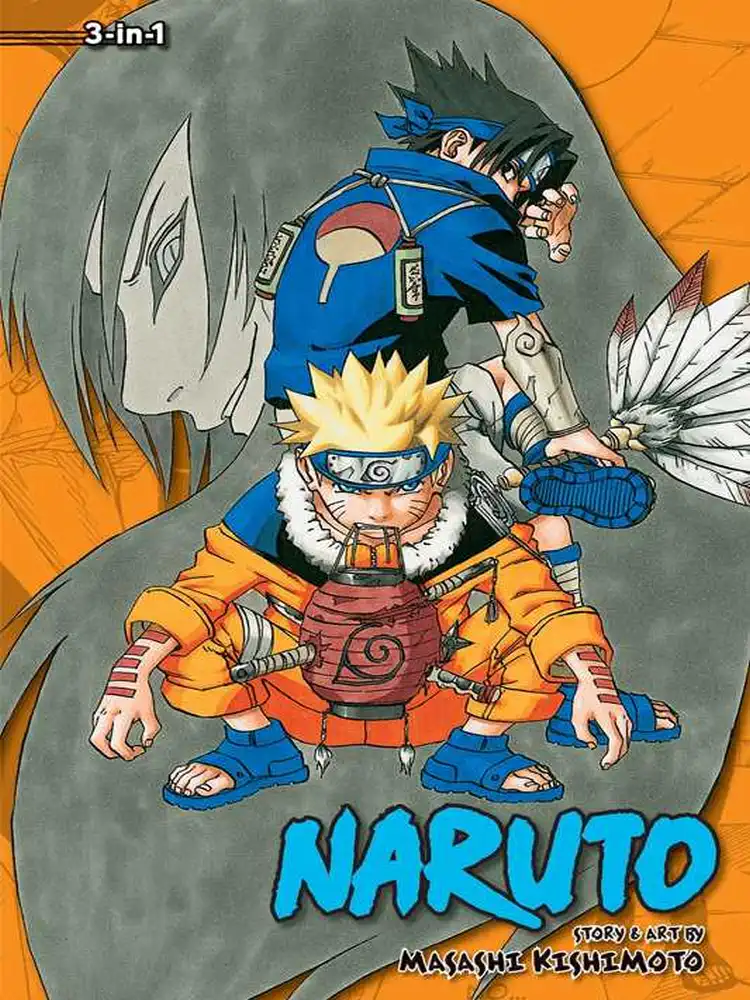 Naruto 3-In-1 Omnibus Edition [07-08-09] Volume 03