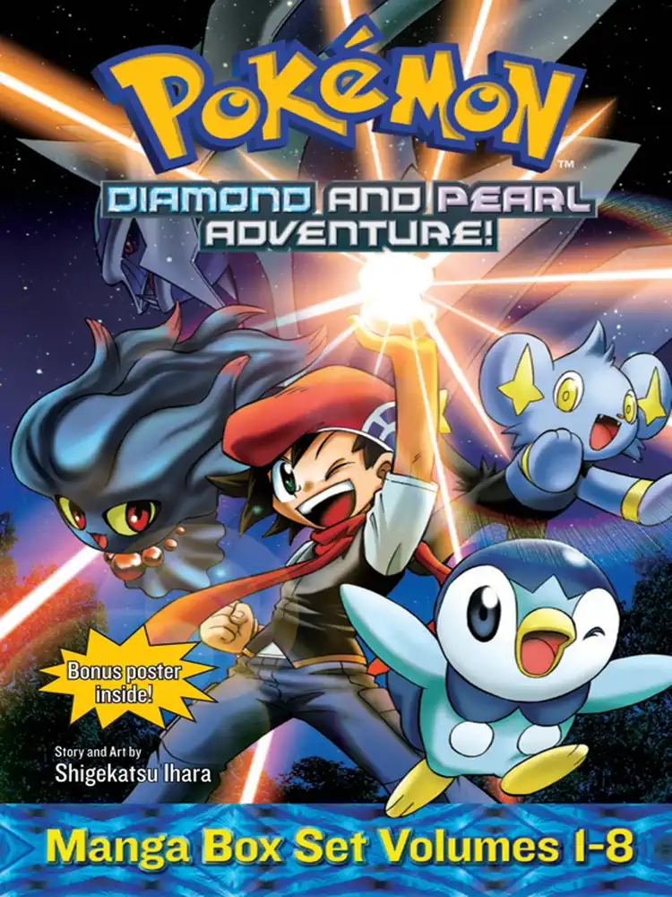 9781421542416 Pokemon Diamond and Pearl Adventure!: Complete Box Set