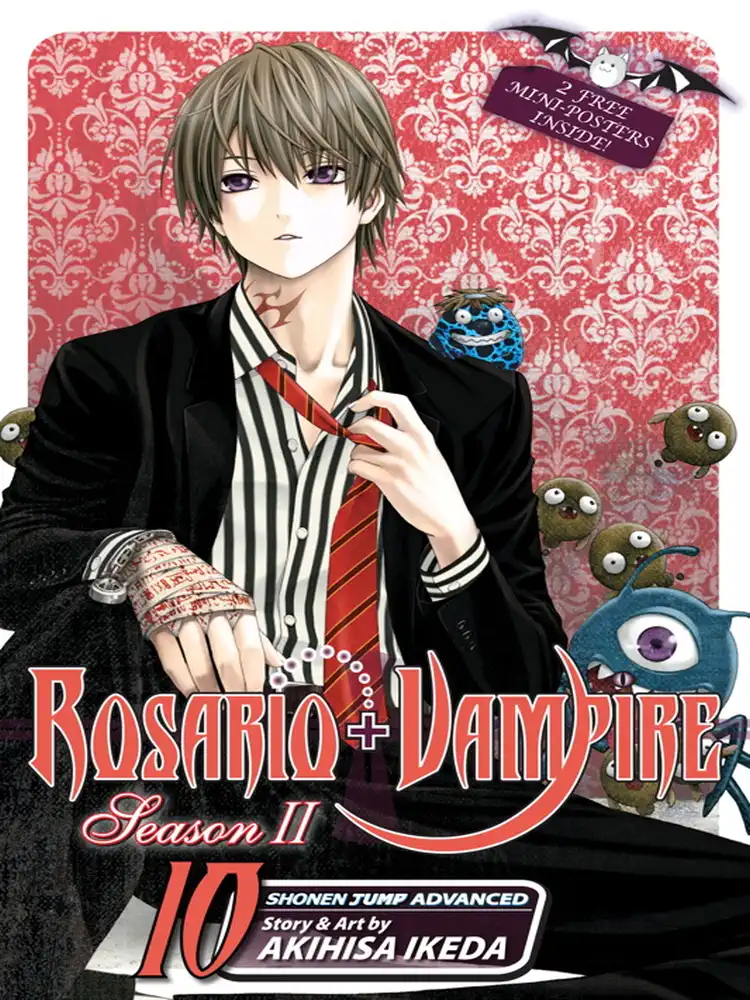 9781421548791 Rosario + Vampire: Season 02 Volume 10