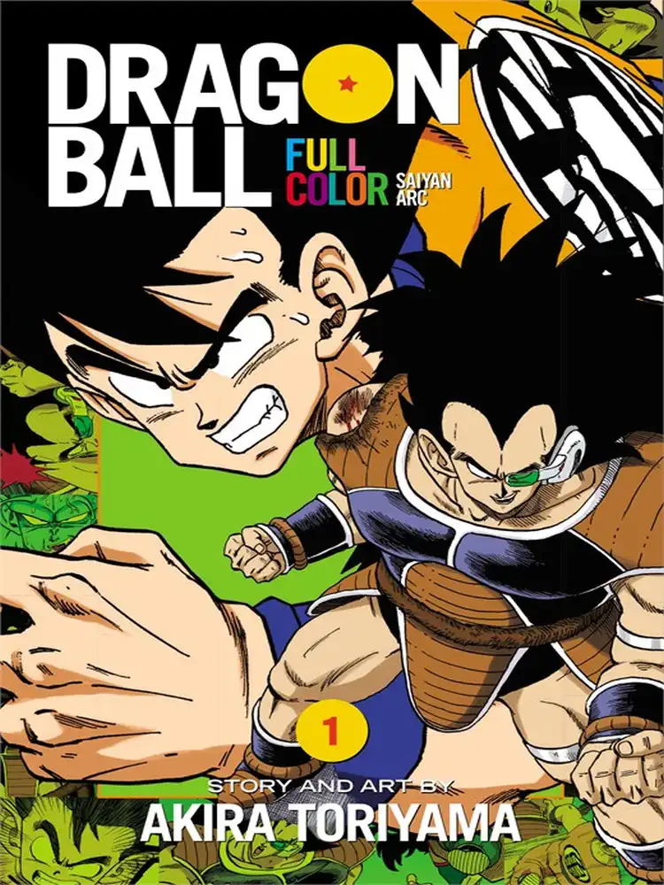 9781421565927 Dragon Ball Full Color Saiyan Arc Volume 01
