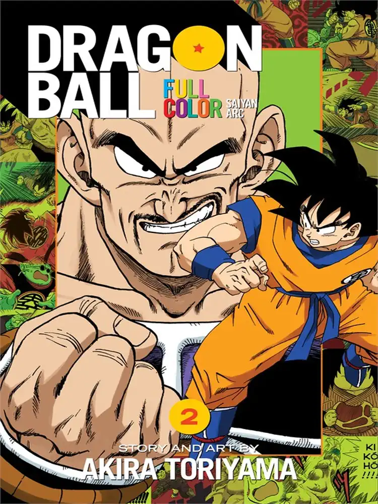 9781421565934 Dragon Ball Full Color Saiyan Arc Volume 02