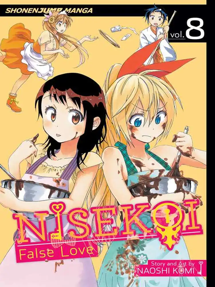 9781421573809 Nisekoi: False Love Volume 08