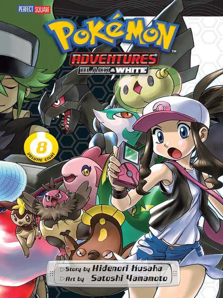 9781421578378 Pokemon Adventures: Black and White Volume 08