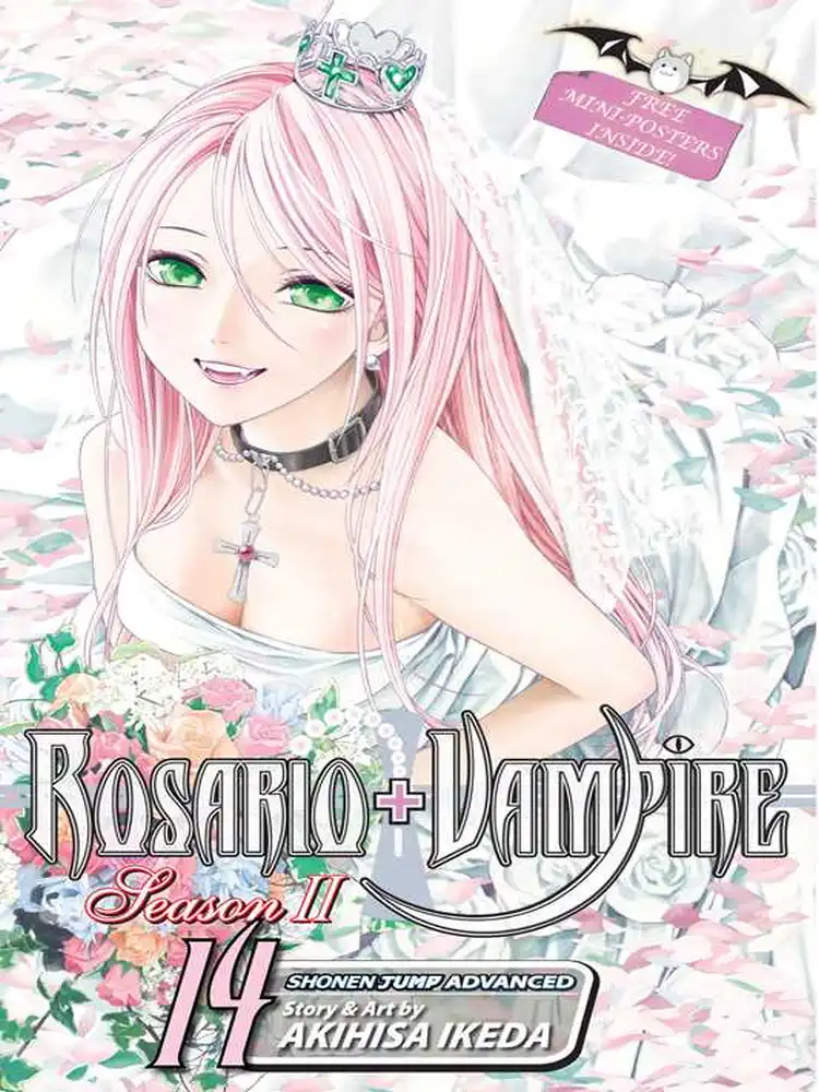 9781421579672 Rosario + Vampire: Season 02 Volume 14