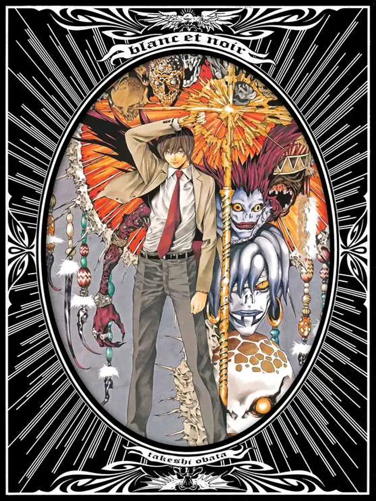 9781421586274 Blanc Et Noir: Takeshi Obata Illustrations