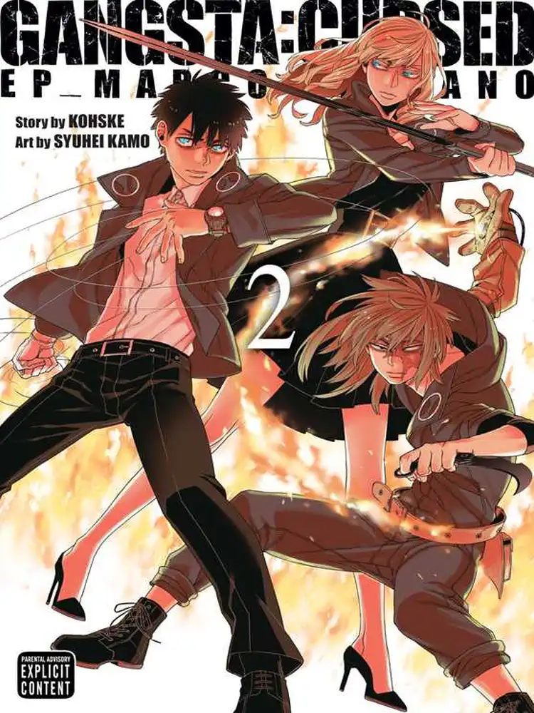 9781421591322 Gangsta: Cursed. Volume 02