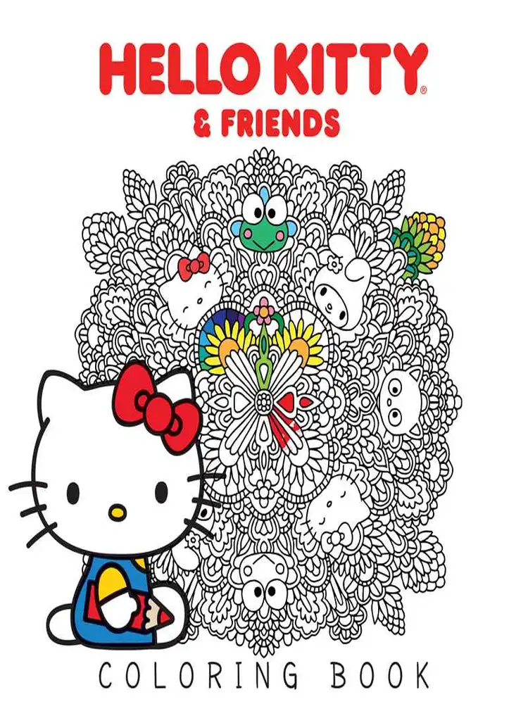 Hello Kitty & Friends Coloring Books