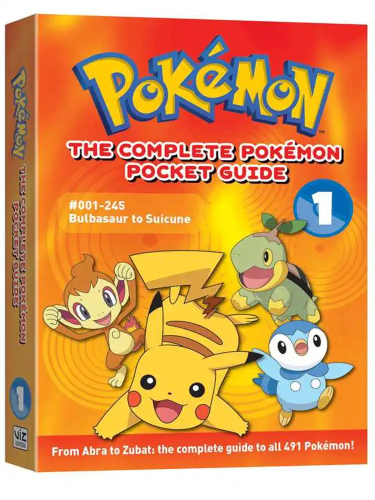 9781421595436 Pokemon: The Complete Pokemon Pocket Guide (2nd Edition) Volume 01
