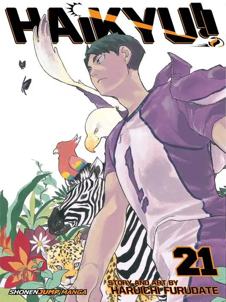 9781421596082 Haikyu!! Volume 21