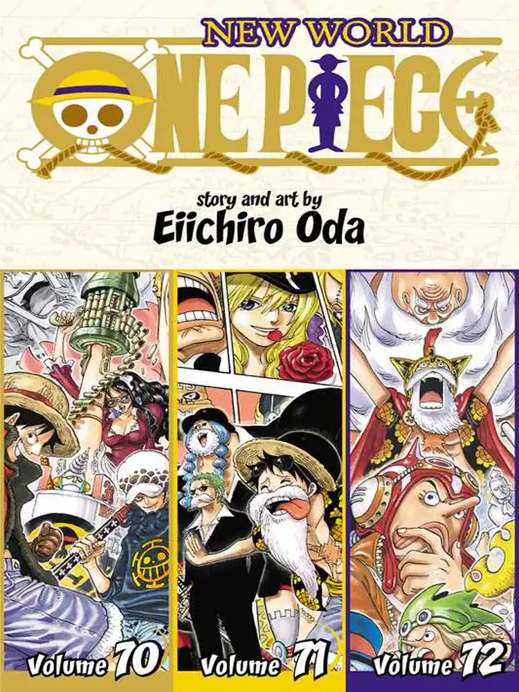 One Piece 3-In-1 Omnibus Edition [70-71-72] Volume 24