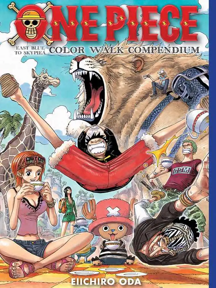 9781421598505 One Piece Color Walk Compendium: East Blue to Skypiea