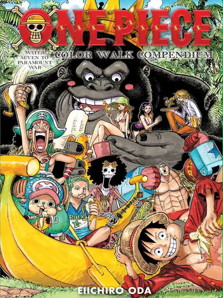 9781421598512 One Piece Color Walk Compendium: Water Seven to Paramount War