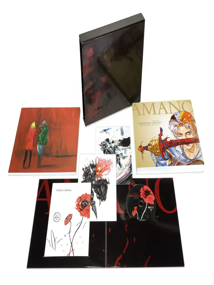 9781506707549 Yoshitaka Amano: The Illustrated Biography - Beyond the Fantasy (Limited Edition)