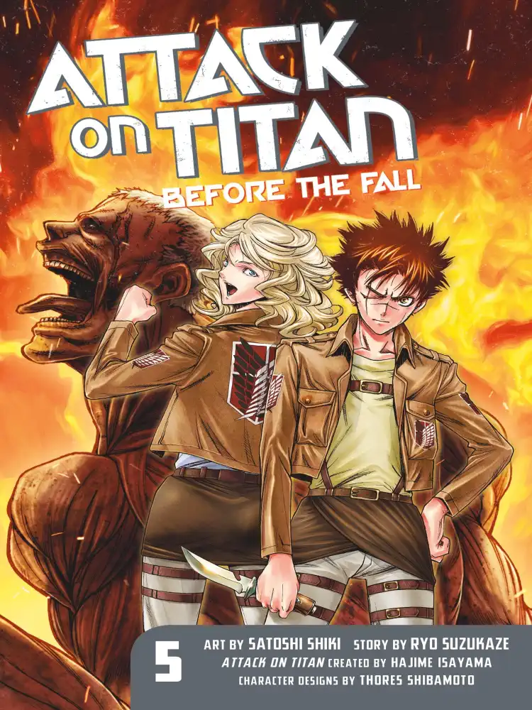 9781612629827 Attack on Titan: Before the Fall Volume 05