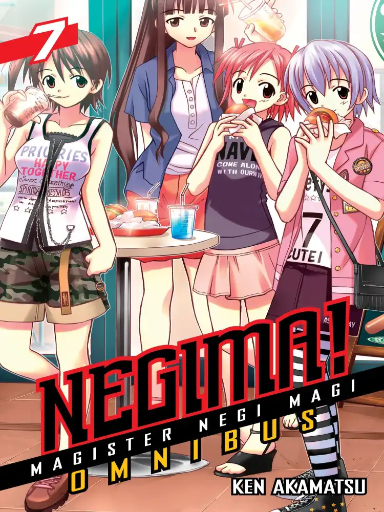 Negima! 3-In-1 Omnibus Edition [19-20-21] Volume 07