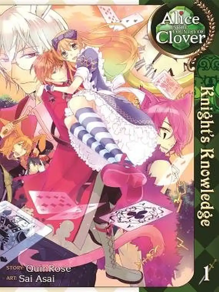 9781626920576 Alice in the Country of Clover: Knight's Knowledge Volume 01