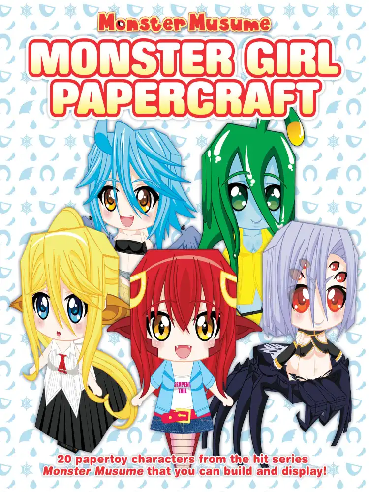 9781626925724 Monster Musume: Monster Girl Papercrafts