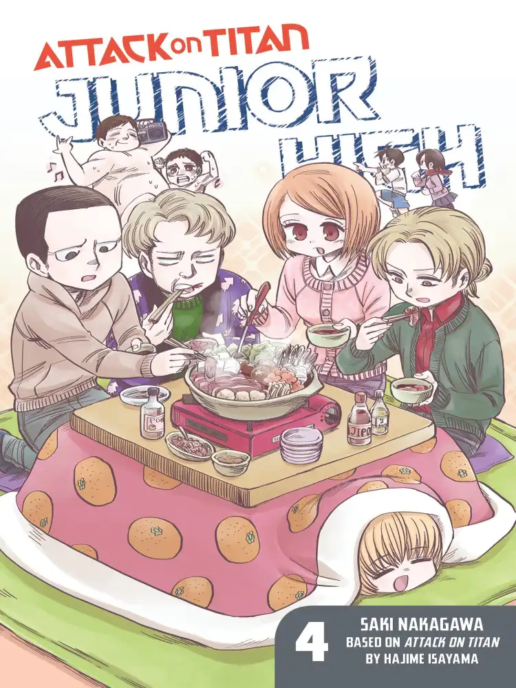 9781632361134 Attack on Titan: Junior High Volume 04