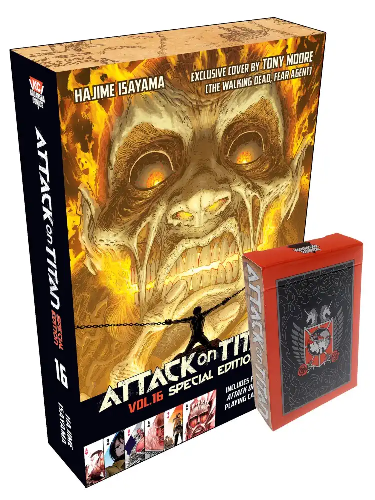 Attack on Titan: Special Edition [With Cards] Volume 16