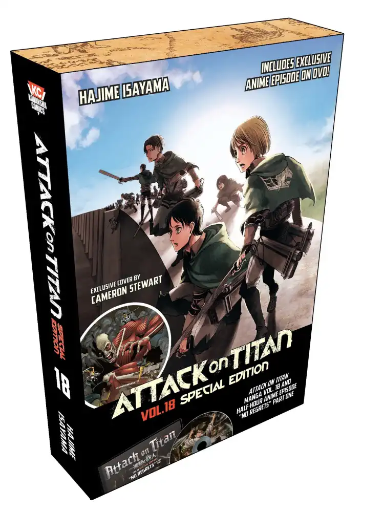 Attack on Titan: Special Edition [With DVD] Volume 18